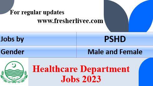 Latest Healthcare Department Jobs 2023