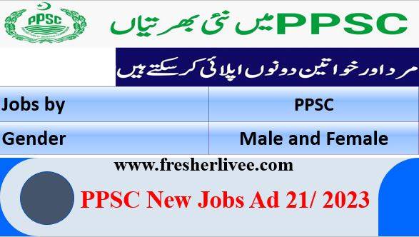 PPSC New Jobs 2023 Advertisement